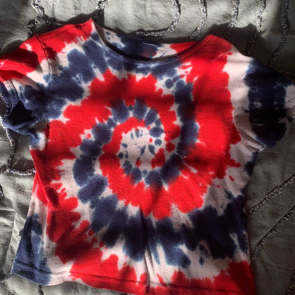 Tie dye baby tee